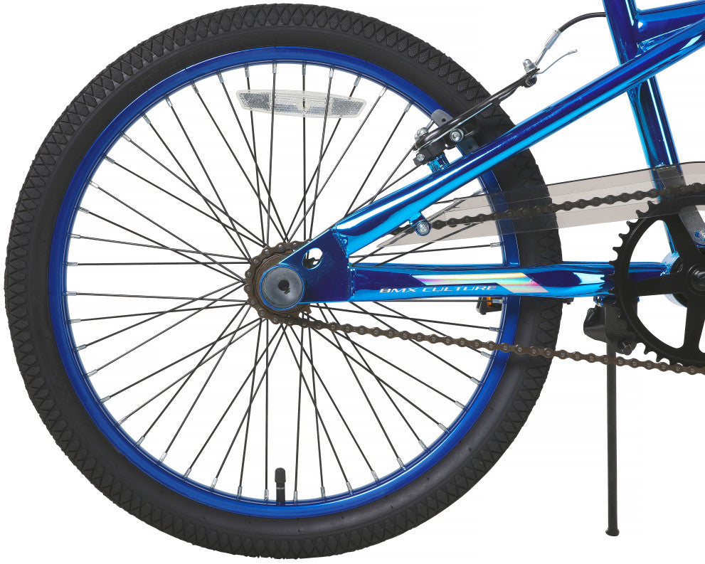 Dynacraft Krome 2.0 20 Inch Kids Bike - Dark Blue