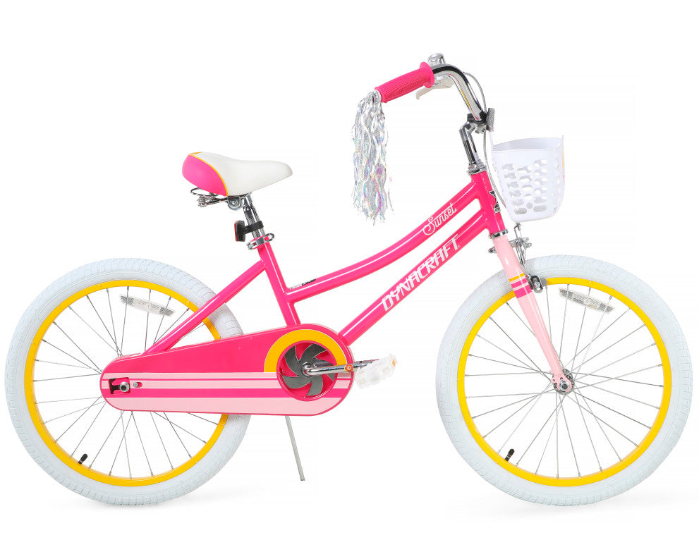 Dynacraft Sunset 20 Inch Kids Bike - Pink