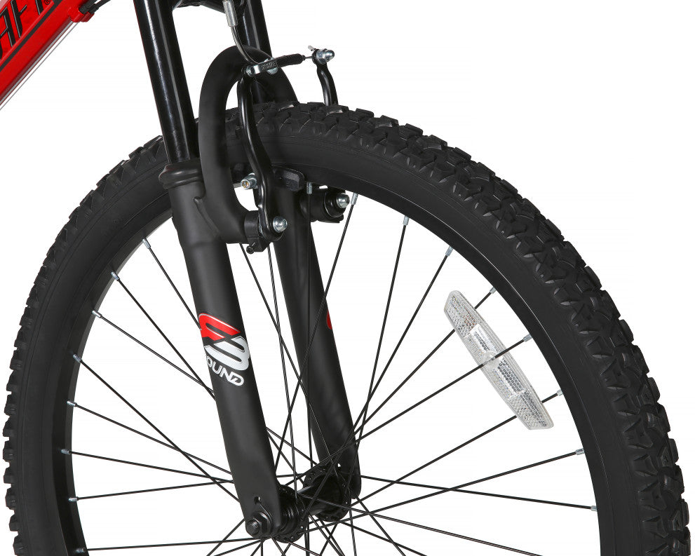 Dynacraft Gauntlet 24 Inch Kids Bike - Red
