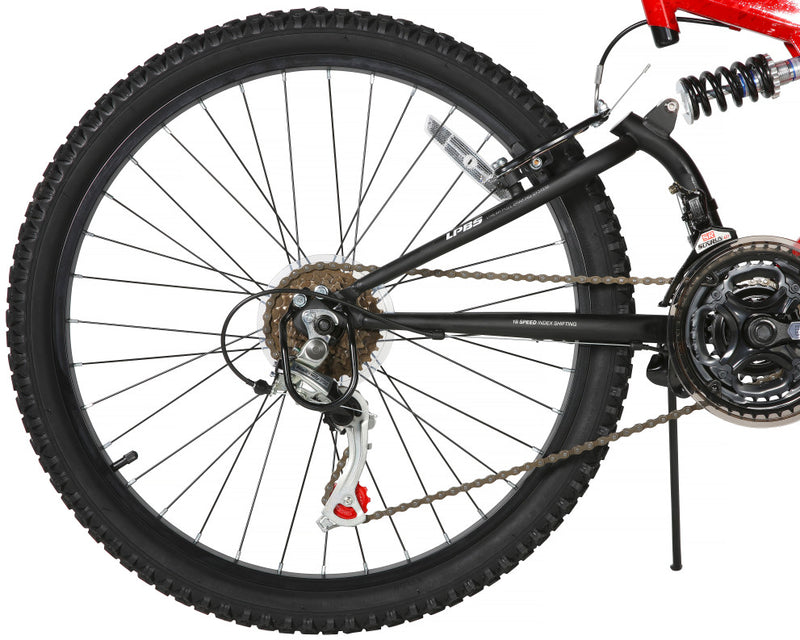 Dynacraft Gauntlet 24 Inch Kids Bike - Red
