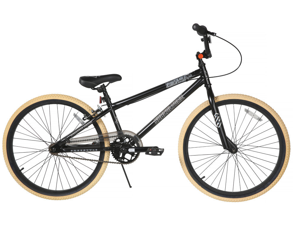 Tony Hawk Subculture 24 Inch Kids Bike - Black