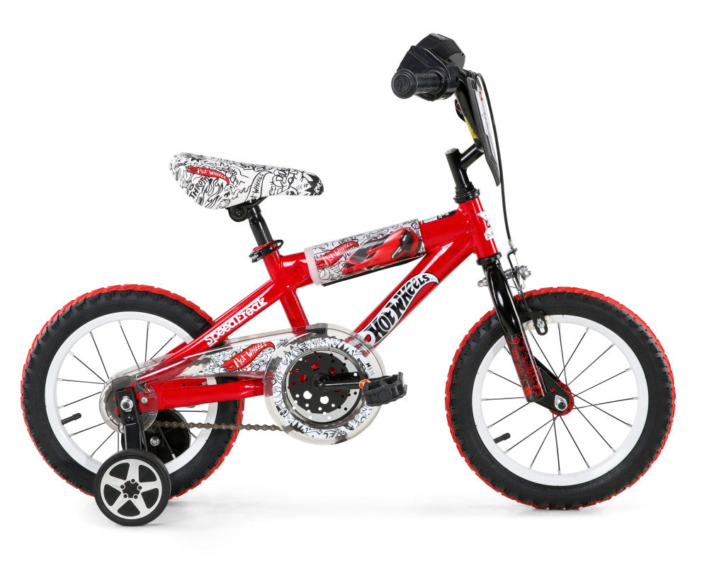 Hot Wheels 14 Inch Kids Bike - Red