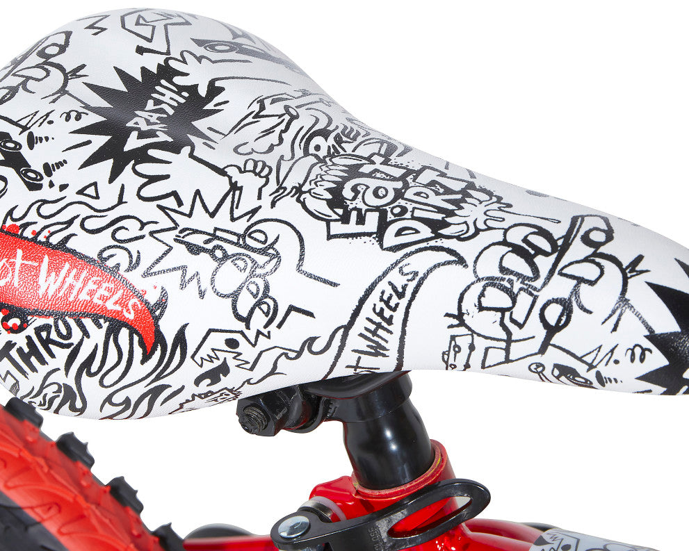 Hot Wheels 14 Inch Kids Bike - Red