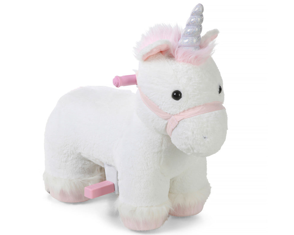 Dynacraft 6V Plush Unicorn Ride-On – Small