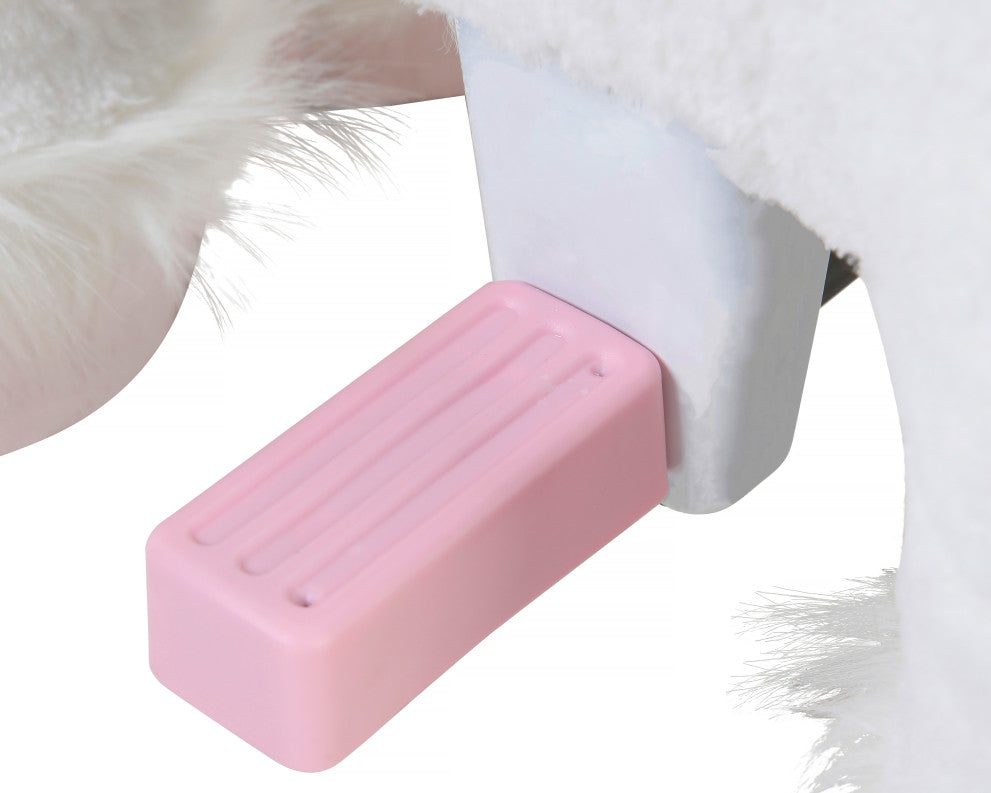 Dynacraft Unicorn 6V Small Plush Ride-On