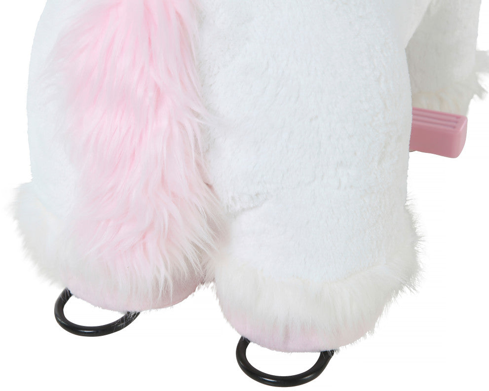 Dynacraft 6V Plush Unicorn Ride-On – Small