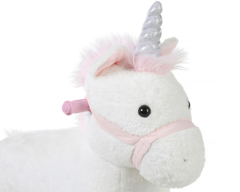 Dynacraft 6V Plush Unicorn Ride-On – Small