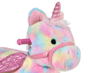 Dynacraft Willow Unicorn 6V Small Plush Ride-On