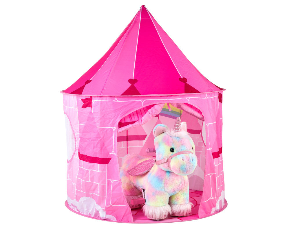 Dynacraft Willow Unicorn 6V Small Plush Ride-On