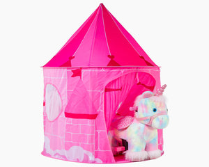 Dynacraft Unicorn 6V Small Plush Ride-On
