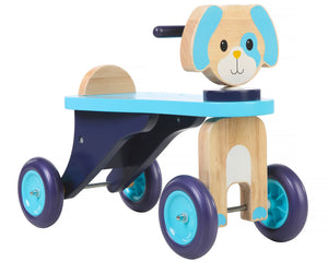 Dynacraft Puppy Non-Electric Wooden Ride-On
