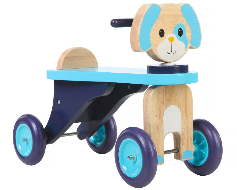 Dynacraft Puppy Non-Electric Wooden Ride-On