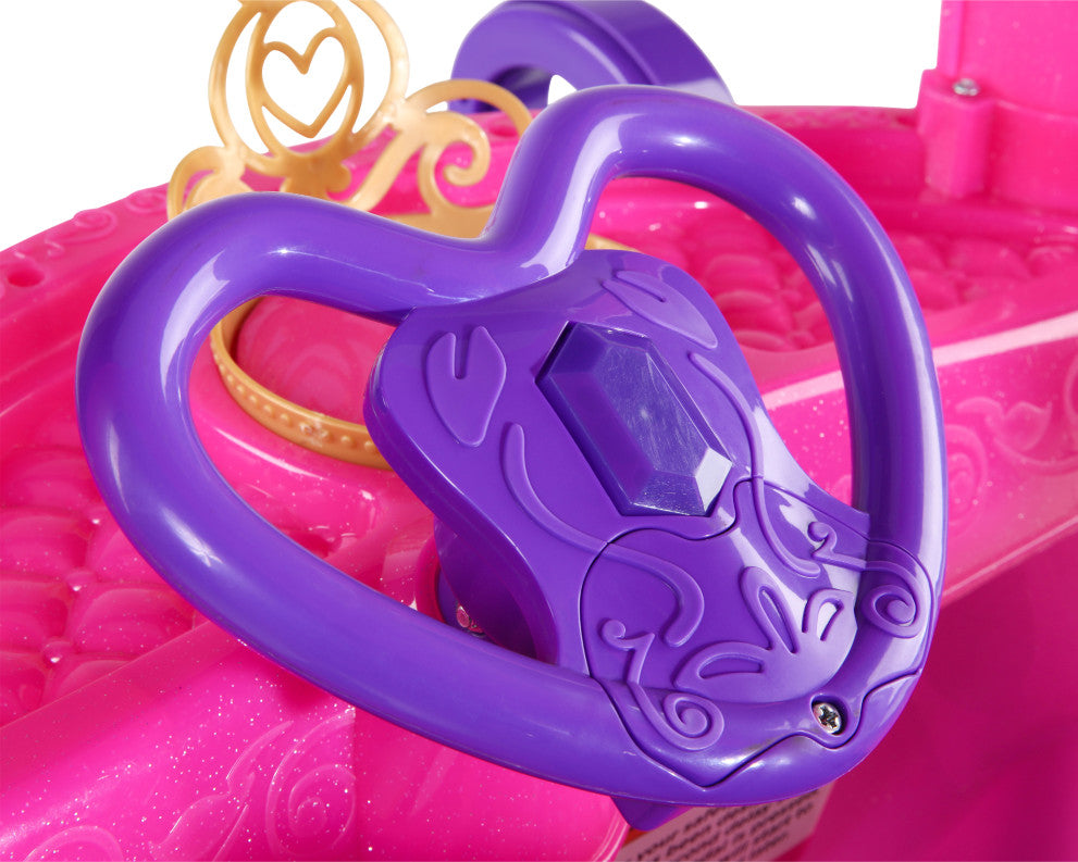 Dynacraft Disney Princess 24V Carriage Ride-On for Kids, Battery