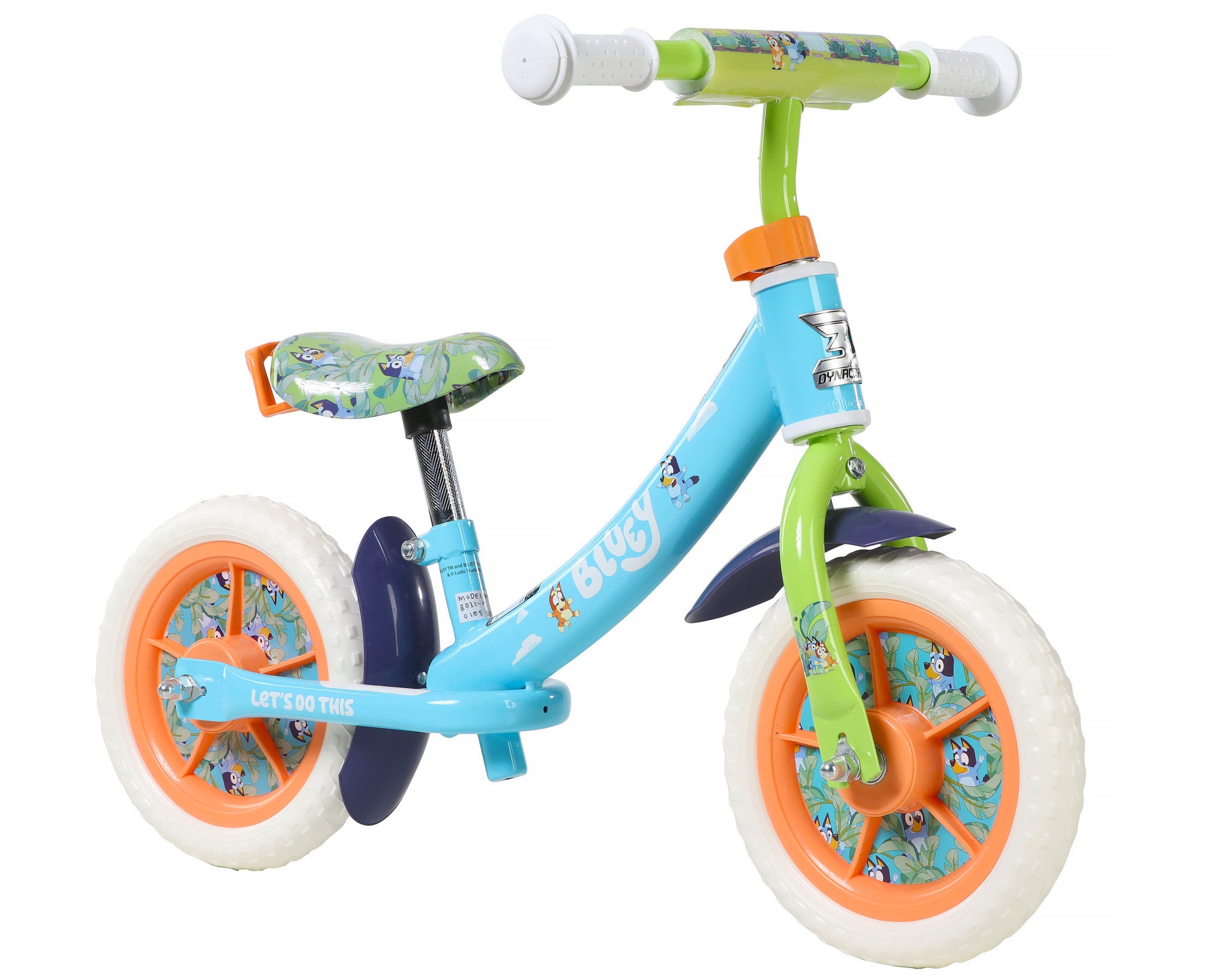 Bluey 10 Balance Bike Dynacraft Wheels