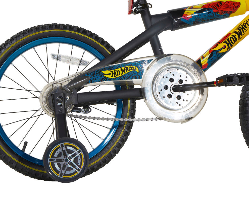 Hot Wheels 18 Inch Kids Bike - Yellow