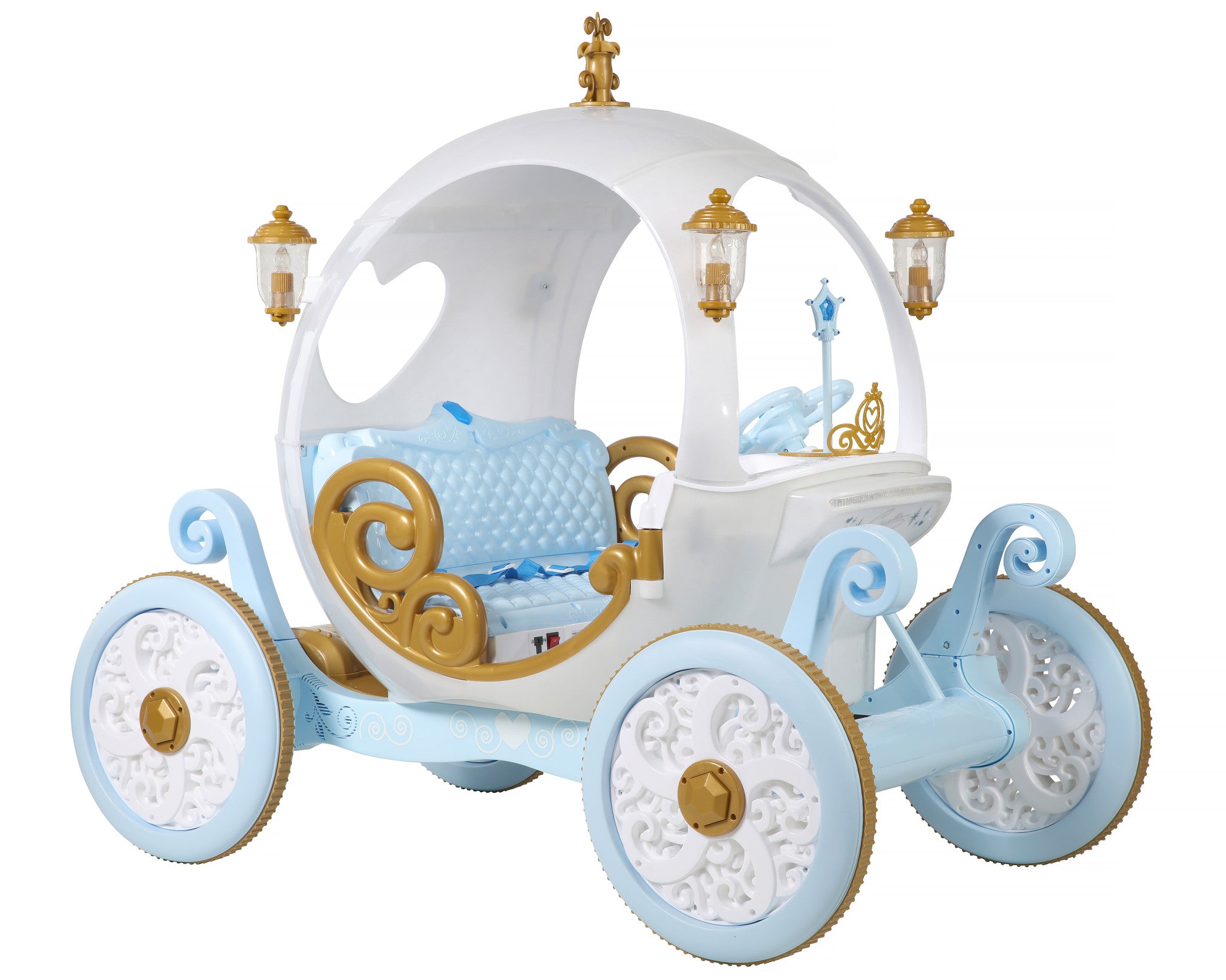 Disney Princess Cinderella 24V Carriage Discontinued Dynacraft Wheels