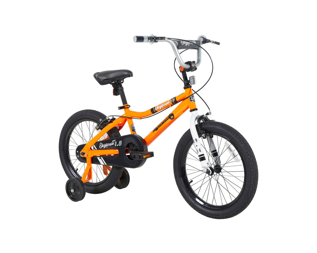 boys orange bike