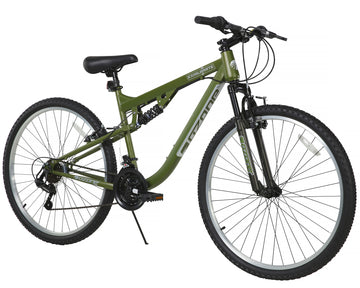 mongoose mountain bike green